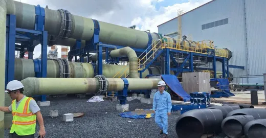 Ống FRP Chống Ăn Mòn